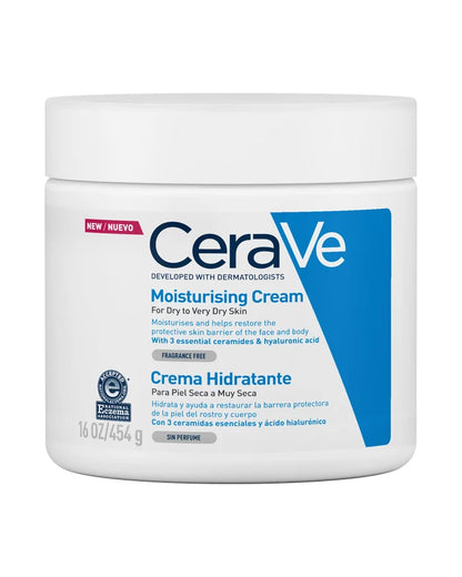 CeraVe Creme Hidratante
PARA PELE SECA A MUITO SECA
3 CERAMIDAS ESSENCIAIS