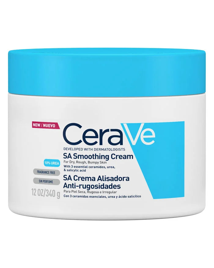 CeraVe SA Creme Hidratante Antirrugosidades
PARA PELE SECA, ÁSPERA E IRREGULAR