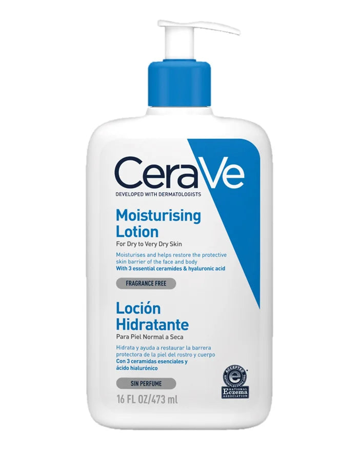 CeraVe Loção Hidratante
PARA PELE SECA A MUITO SECA
TEXTURA LIGEIRA