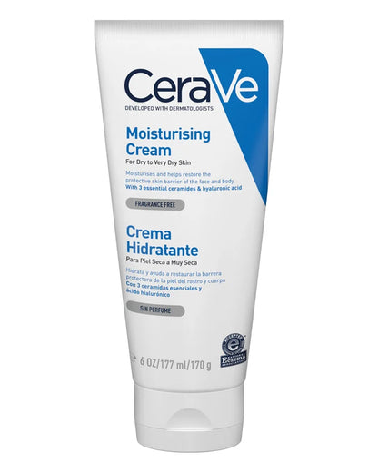 CeraVe Creme Hidratante
PARA PELE SECA A MUITO SECA
3 CERAMIDAS ESSENCIAIS