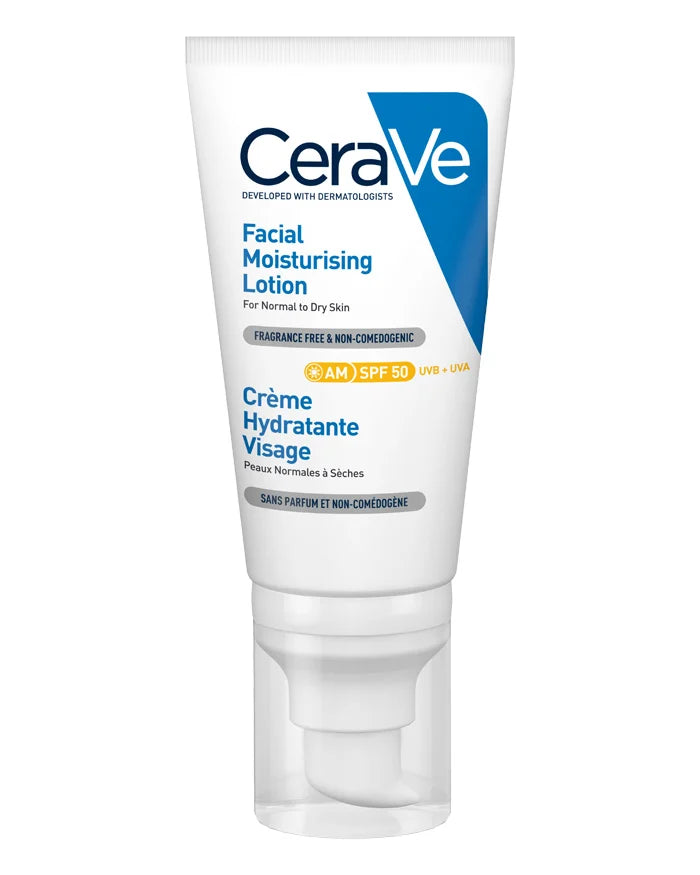 CeraVe Loção Facial Hidratante SPF 
PARA PELE NORMAL A SECA
SEM ÓLEO