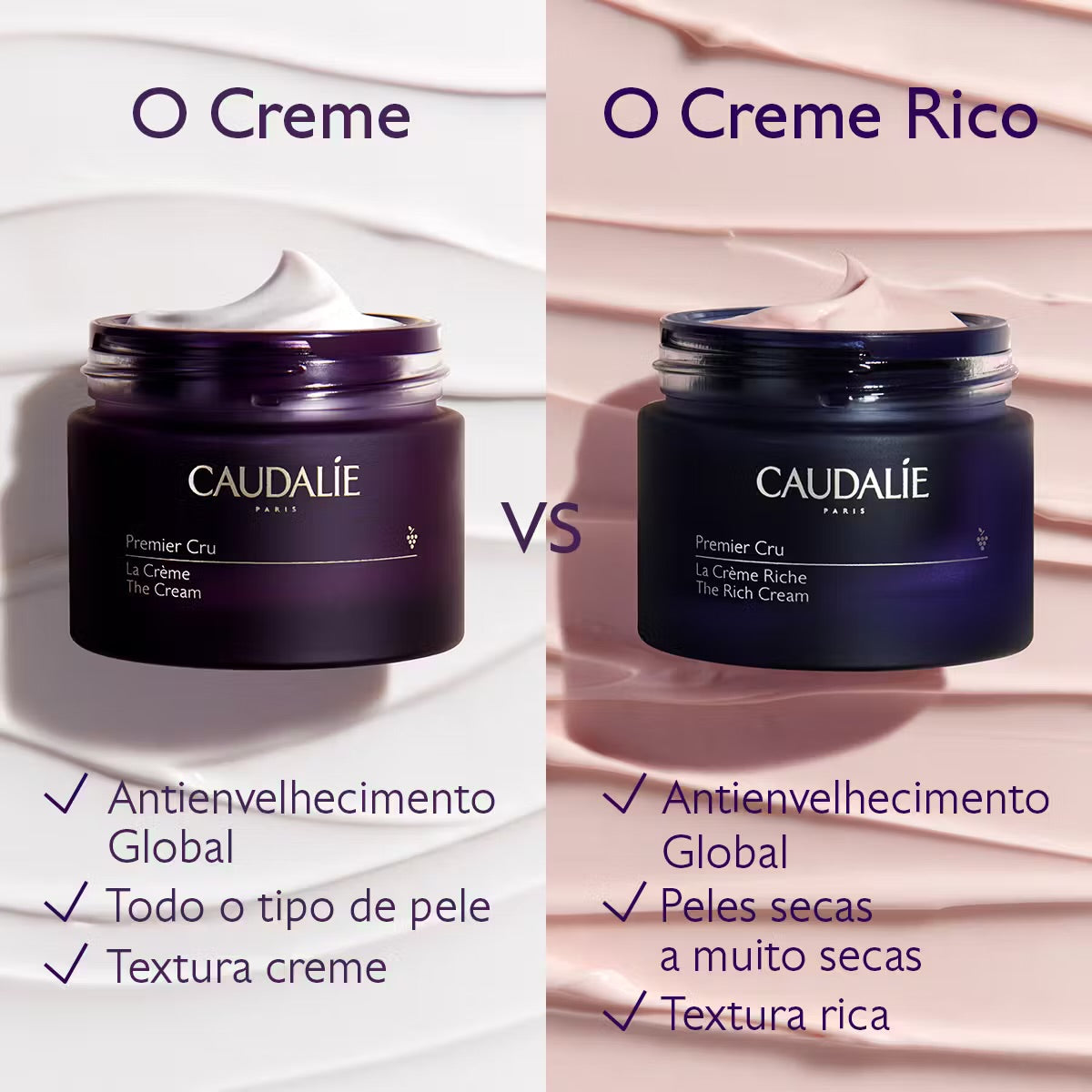 Premier Cru • Creme Rico antienvelhecimento global 50ml