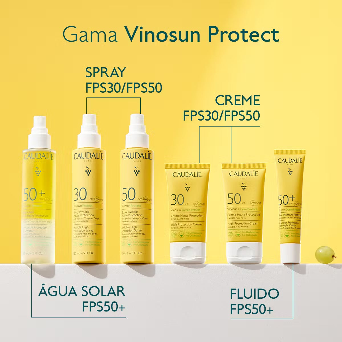 Vinosun Protect Fluido de Proteção Muito Elevada FPS50+ 40ml