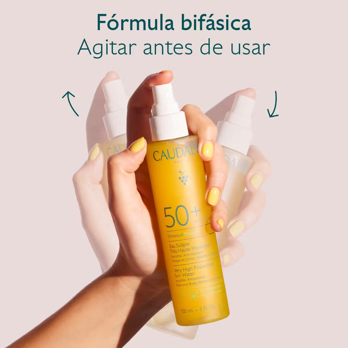 Vinosun Protect Água Solar de Proteção Muito Elevada FPS50+, 150ml