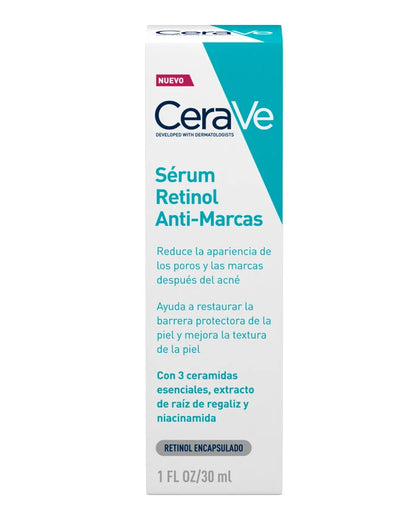 CeraVe Sérum Retinol Antimarcas PARA PELE COM TENDÊNCIA ACNEÍCA RETINOL ENCAPSULADO