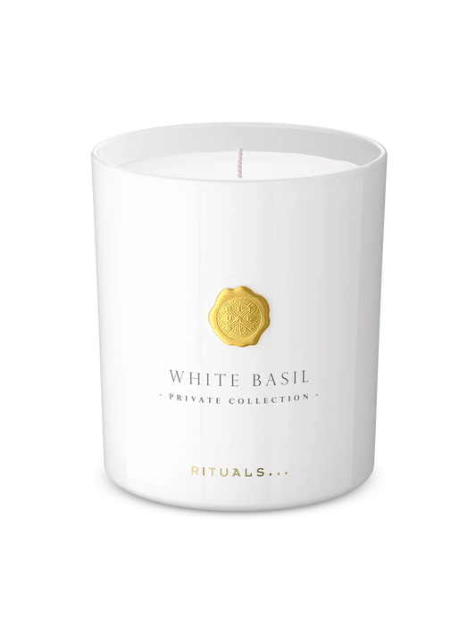 PRIVATE COLLECTION White Basil Scented Candle