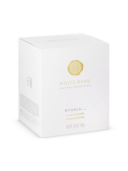 PRIVATE COLLECTION White Basil Scented Candle