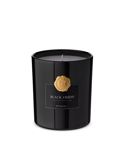 Oudh Black Scented Candle