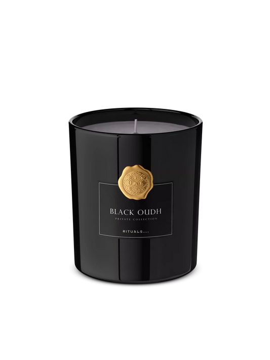 Oudh Black Scented Candle