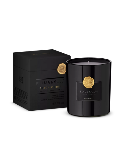 Oudh Black Scented Candle