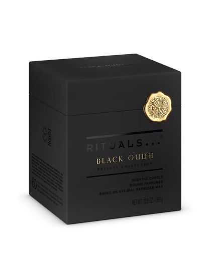 Oudh Black Scented Candle