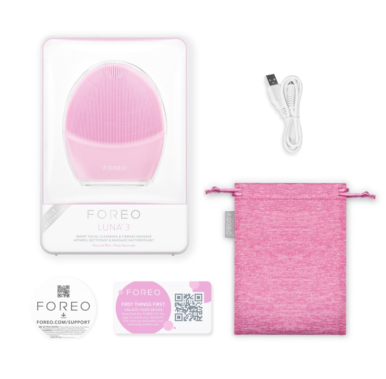 FOREO LUNA TM 3 Aparelho de Limpeza Facial