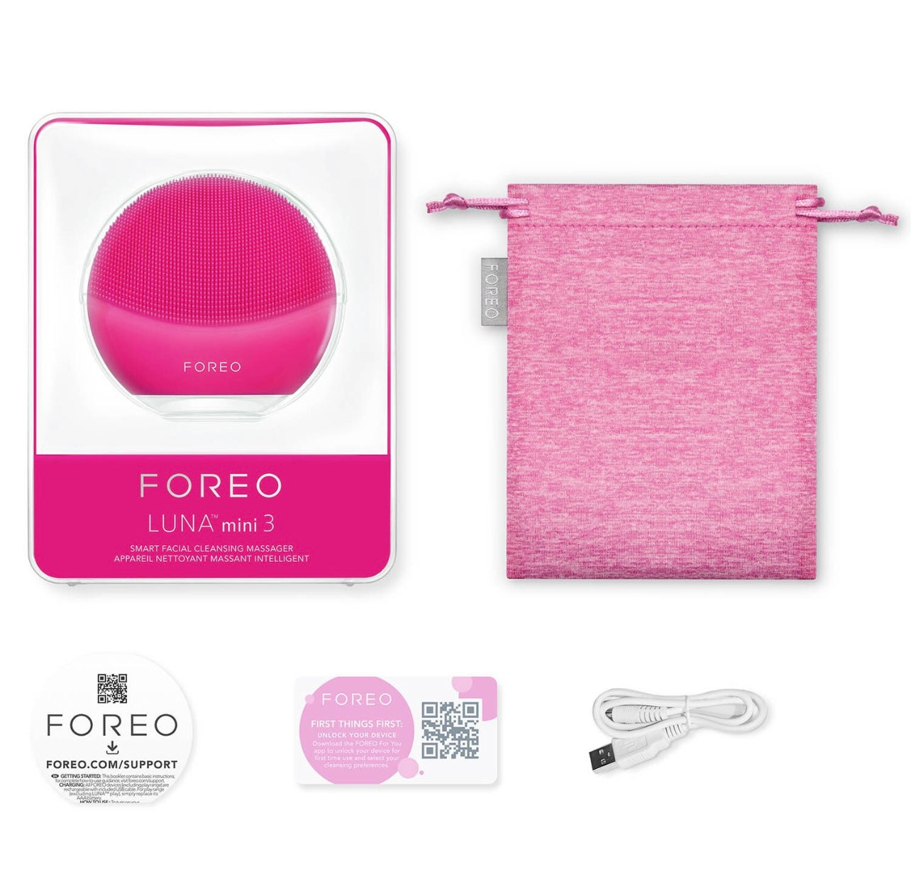 FOREO LUNA ™ 3 mini Aparelho de Limpeza Facial